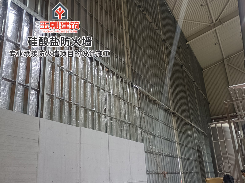 济南硅酸盐防火墙特点