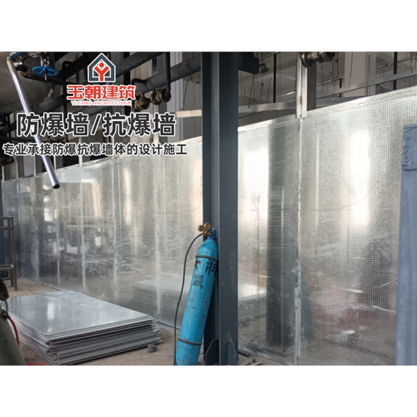 坊子纤维复合钢板抗爆墙定制 轻质防爆墙施工安装一条龙服务
