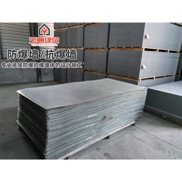 坊子防爆墙 不锈钢防火抗爆墙板 轻质耐用 可施工