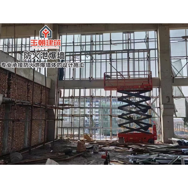 坊子泄爆墙板生产供应 化工纤维增强水泥板泄压泄爆墙施工免费设计